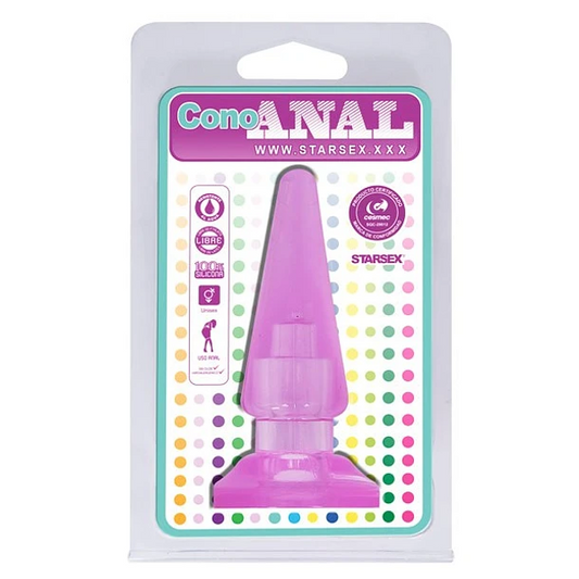 Mini Plug Anal Liso 10cm