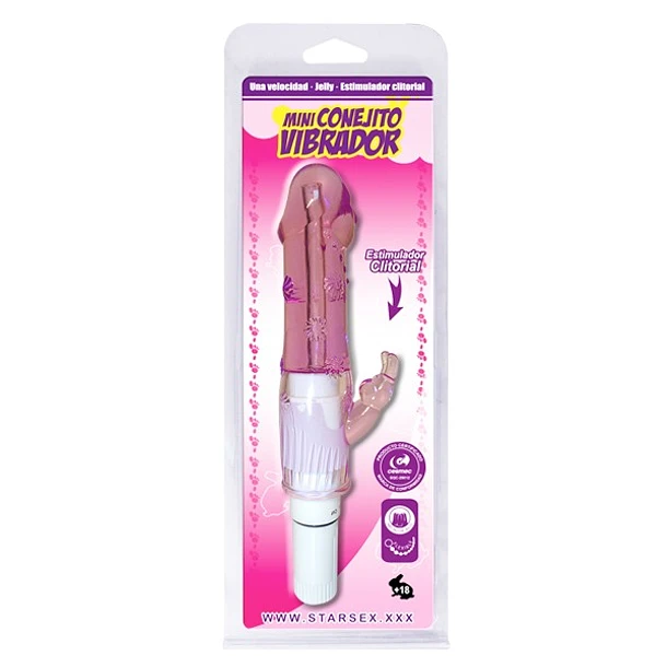 Mini Vibrador Conejito 18 cm