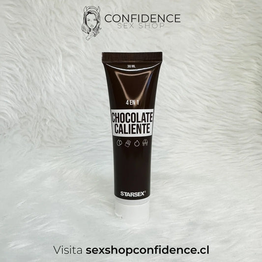 Lubricante 4 en 1 Chocolate Caliente 30ml